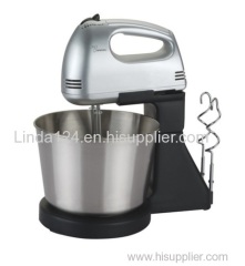 HAND MIXER WITH STAINLESS BOWL
