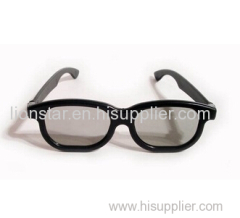 Cinema 3d glasses linear polarized 3d glasses