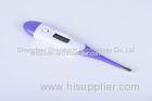 ABS Resin Digital Flexible Thermometer with Purple and White Colors for Clinic