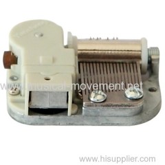 ON OFF WEIGHT SWITCH MINIATURE WIND UP MUSIC BOX 18 NOTE MECHANISMS