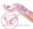 Cotton Essential Oil Gloves For Hand Moisturize , Beauty Silicone Gloves