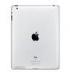 Cheap OEM ipad2 WIFI Back Cover with LOGO Replacement Ipad Spare Parts