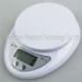 White Color High Grade ABS Plastic Digital Kitchen Scale With 3KG / 5KG