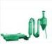 High efficiency pneumatic dryer for drying catalytic agent / fluorite / atlapulgite