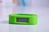 Low Radiation Green Silicone Bluetooth Smart Watch For 2.1 IOS Android System