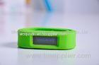 Low Radiation Green Silicone Bluetooth Smart Watch For 2.1 IOS Android System