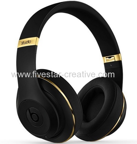 New Beats by Dr.Dre Studio 2 Over-the-Ear Corded Headphones AAA High Quality Limited Edition Gold Black