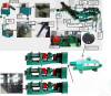 Waste tire recycling plants for rubber powder
