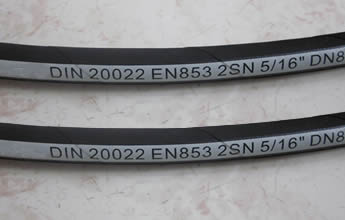 EN 853 2ST/2SN high pressure steel wire braided hose