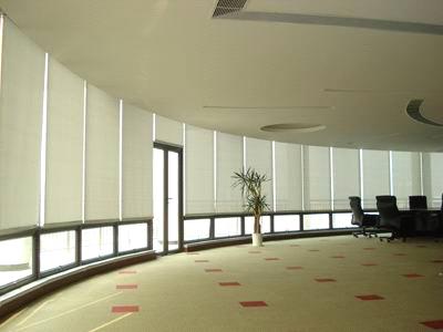 Good 100% Polyester fabric Manual blackout roller blinds online Daylight and Blackout roller blind supplier in China