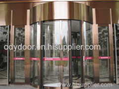 two-wing automatic revolving doors