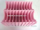Pink / Black / Red Eco - Friendly PP Corrugated Fluted Plastic Sheet 1500 x 3500mm