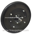 1x12 closing wheel assembly with 885152 bearing metal wheel halves
