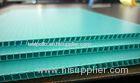 Polypropylene / Polyethylene Corflute Board Correx Plastic Sheets For Greenhouse
