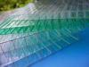 Impact Resistance Greenhouse 6mm Twin Wall Polycarbonate Sheet With UV Coated