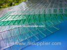Impact Resistance Greenhouse 6mm Twin Wall Polycarbonate Sheet With UV Coated