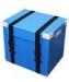 ISO9001 Plastic Coroplast Box , Customized Collapsible Storage Boxes With Lids