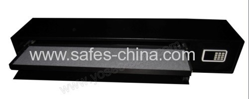 Hidden gun safe under bed/ Under bed gun safe with electronic locks
