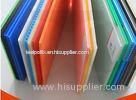 Black / Transparent / Green Rigid Strong Polypropylene PP Flute Board Thickness 2mm-7mm