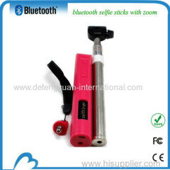 colorful selfie bluetooth stick