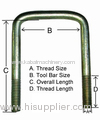 U-bolt tool bar Knize Planter parts farm spare parts