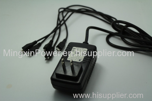 12V 3A Multi Output Plug-in Power Supply