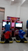 Twin motor racing arcade game