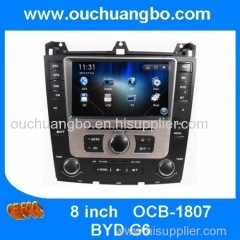 Ouchuangbo Car Head Unit DVD System fo BYD G6 Auto Multimedia System