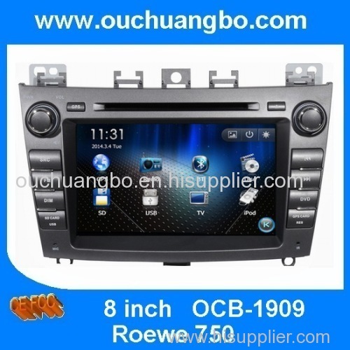 Ouchuangbo Auto Navigation Stereo System for Roewe 750 DVD Audio Player