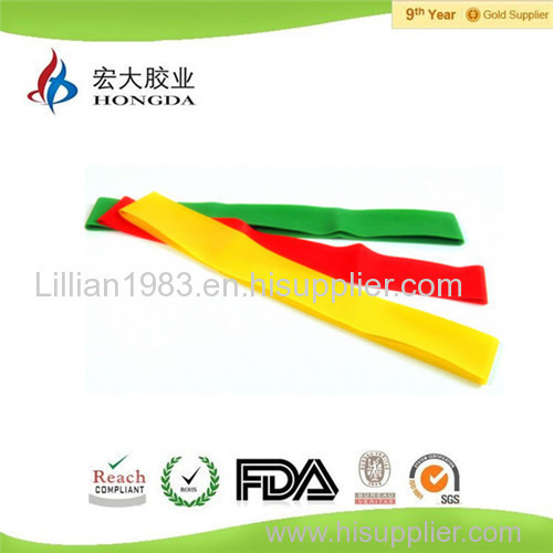 Latex loop resistance band latex exercise loop band