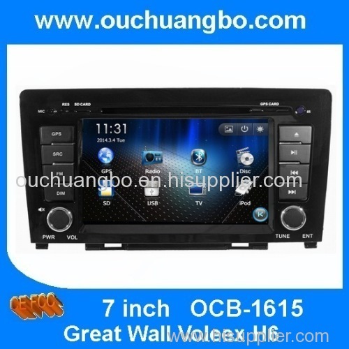 Ouchuangbo Car Radio Multimedia DVD Audio Player for Great Wall Volex H6 GPS Navigation iPod USB