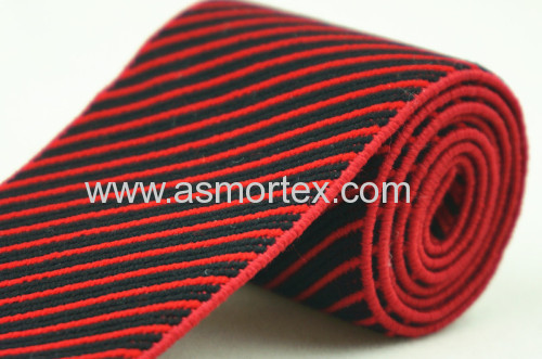 woven stripe elastic band/woven elastic band stripe