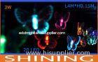 4m Waterproof LED Curtain Lights Butterfly Shape For Party Lighting