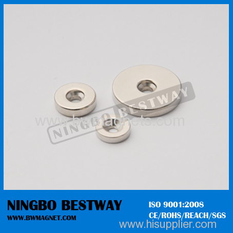 NdFeB Magnet with Countersunk for Screw