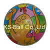 Full color printed ball