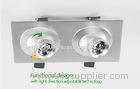 Aluminum 9W LED Focus Spotlight 3000K Warm White , ROHS Approved