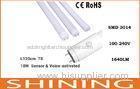 Recessed Aluminum T8 LED Tube 4ft 18W For Lounge Hall Lighting