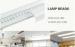 Indoor 9 watt Embedded LED T8 Tube , 810Lm Restaurant Lighting