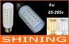 Energy Saving CRI 80 5W LED Corn Light Bulb 550Lm For Theater Lighting