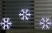 2m Snowflake Multicolor LED Curtain Lights , Commercial String Light