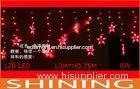 220V Adjustable Red LED Curtain Lights 120pcs Lamp For Wedding Stage