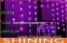 220v/110v 4*0.7m led curtain light with CE/ROHS and SAA certificate 90L