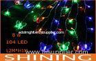 Low Power 3m * 0.75mm RGB LED Curtain Lights 50000h Long Life