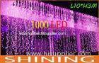 220v/110v 10*3m led curtain light with CE/ROHS and SAA certificate 1000L