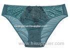 Luxury Embroidery Mesh Woman Bikini low rise thongs for Womens