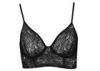 OEM Black Grace Triangle Cup Lace Bralettes Wirefree leisure style