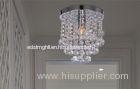 Hotel Lighting Fixture E27 Pendant Crystal Light Chrome Color