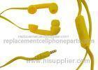 3.5mm Noise Cancelling Mobile Phone Earphone 1 m Handfree With Microphone