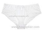 Nylon Knit Womens Underwear Lace Lingerie Female Panties in White