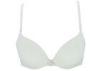 White Spring Sexy Push Up 3/4 Cup Seamless Bras for Girls , Ladies